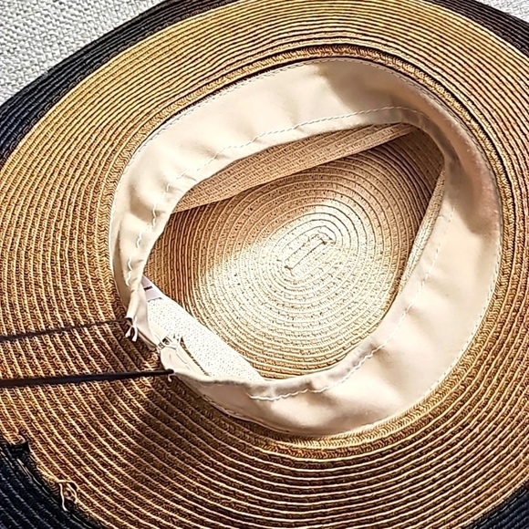 Floppy Sun Hat cream/ black new - Picture 6 of 6
